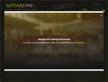 Tablet Screenshot of gotchazone.de